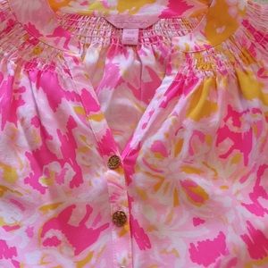 Silk Lilly Pulitzer blouse